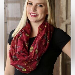 Harry Potter Golden Snitch Infinity Scarf